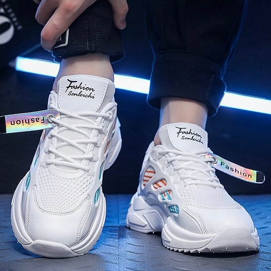 Giày thể thao nam, giày sneaker nam hàn quốc đế độn tăng chiều cao, giày nam hàng nhập siêu nhẹ êm