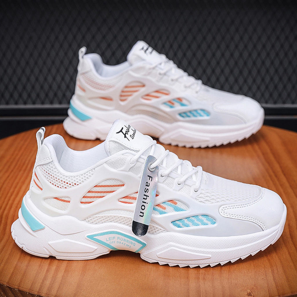 Giày thể thao nam, giày sneaker nam hàn quốc đế độn tăng chiều cao, giày nam hàng nhập siêu nhẹ êm