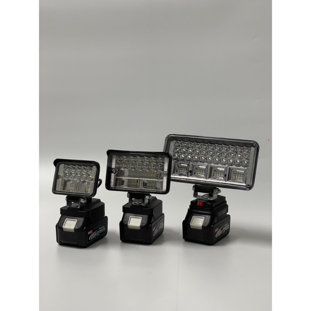 Đèn pha led dùng pin, công suất lớn, Đèn pin led chiếu xa dùng chân pin