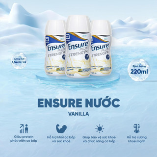 Sữa nước Ensure Plus Strenth 220ml nội địa Úc date xa
