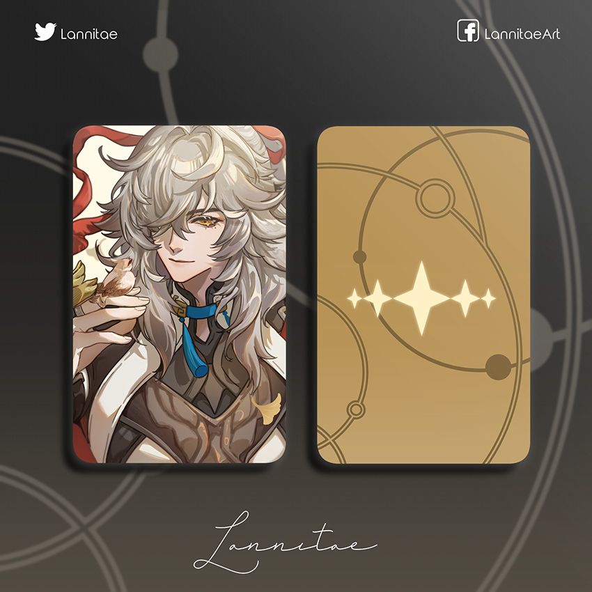 Card bo góc nhân vật game Honkai Star Rail - Gacha hoặc pick