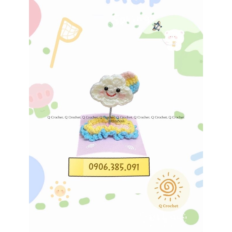 Set 10 lò xo kèm đế trang trí kẹp tóc, làm hoa lắc lư