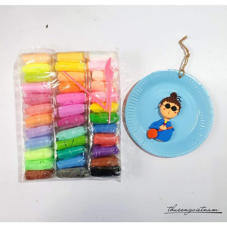 Combo Đất Sét Màu Ngẫu Nhiên
