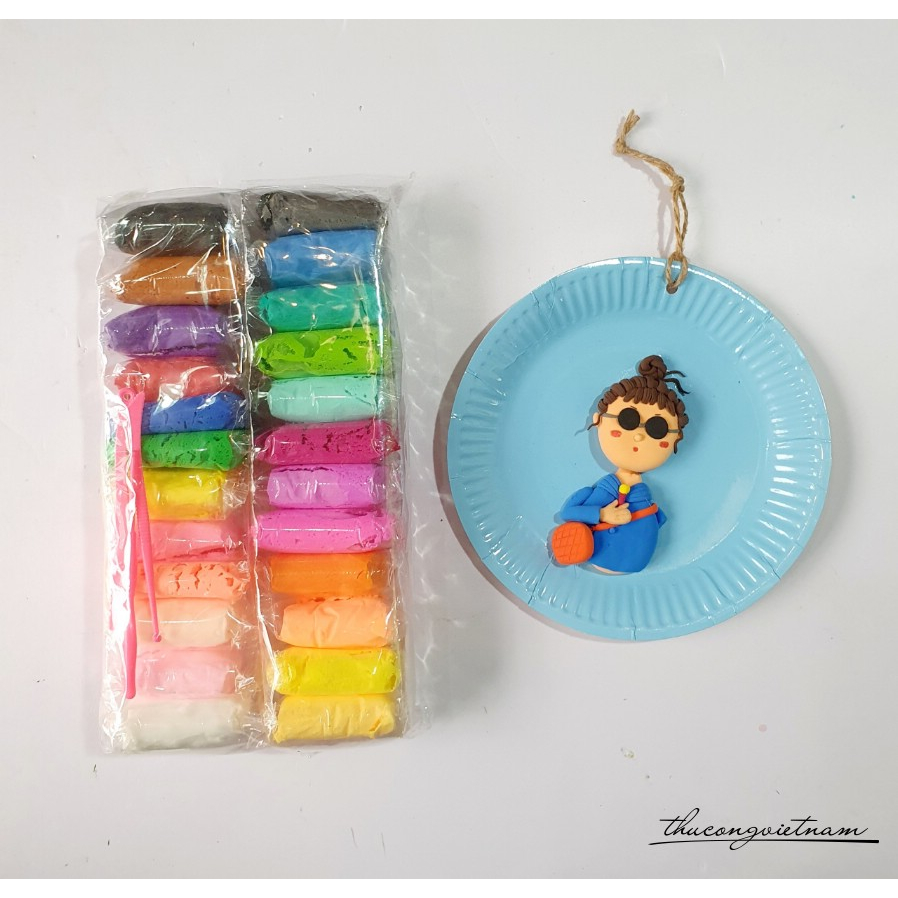 Combo Đất Sét Màu Ngẫu Nhiên