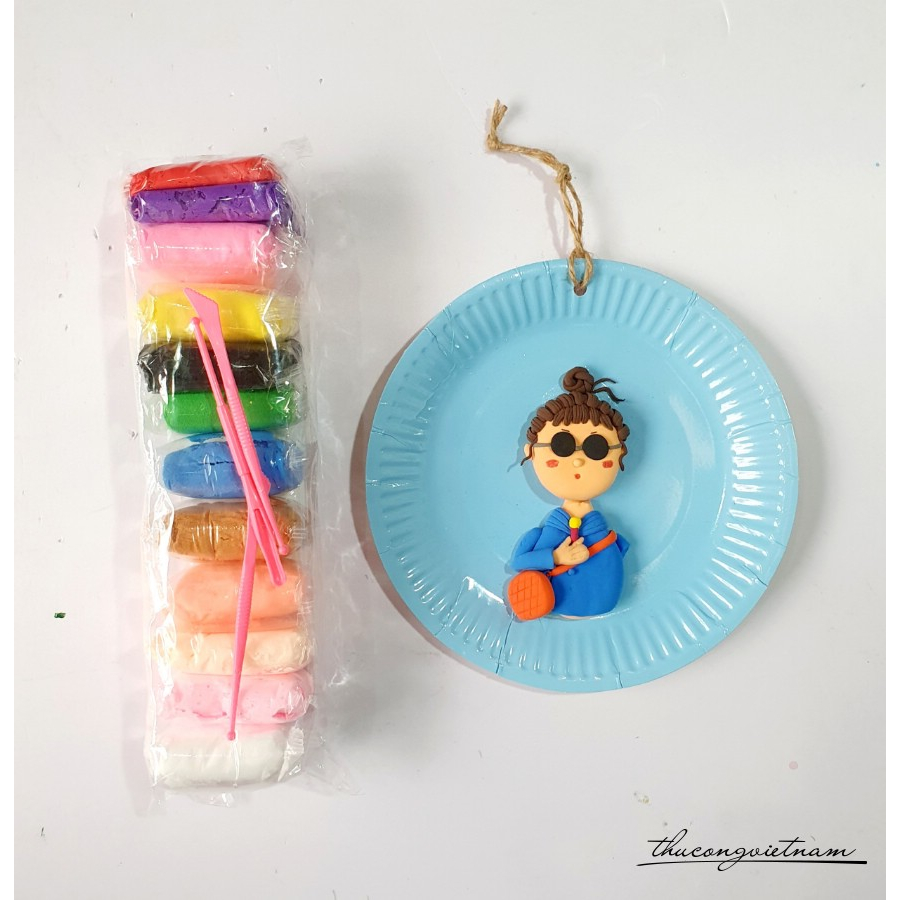 Combo Đất Sét Màu Ngẫu Nhiên