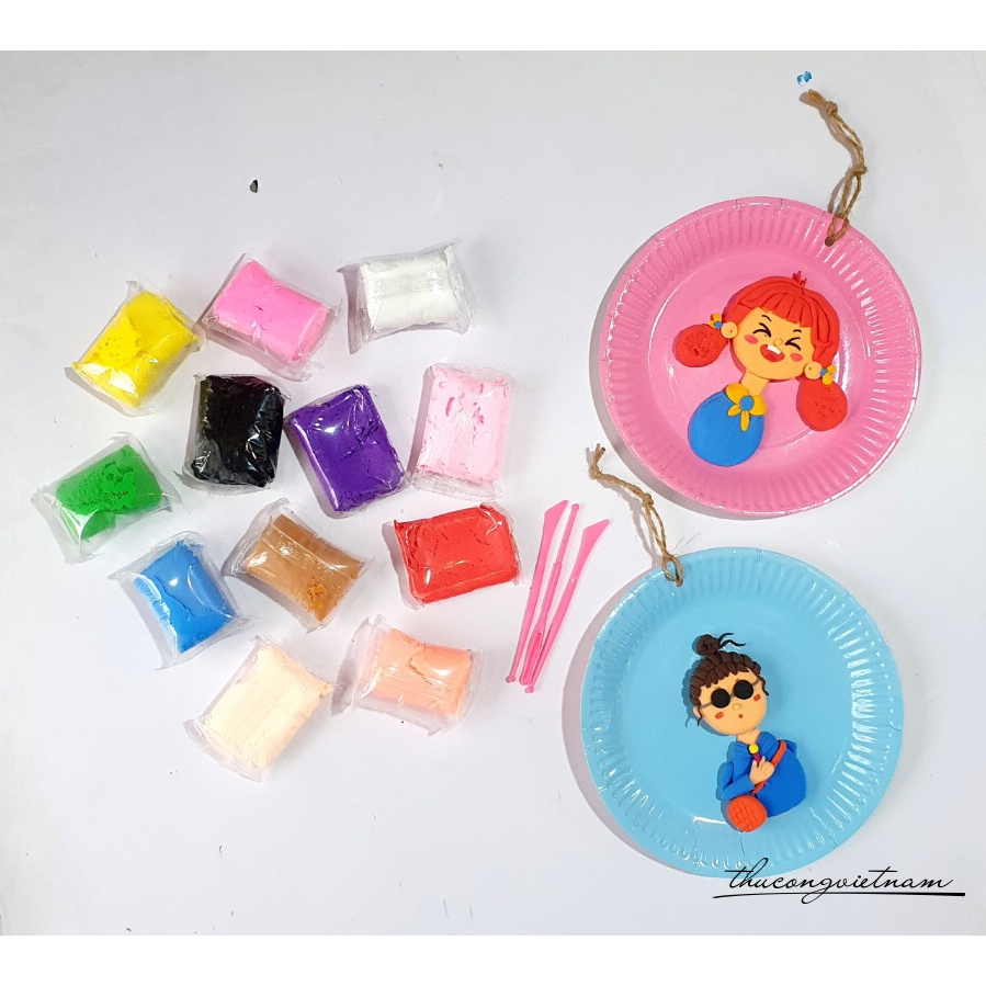 Combo Đất Sét Màu Ngẫu Nhiên