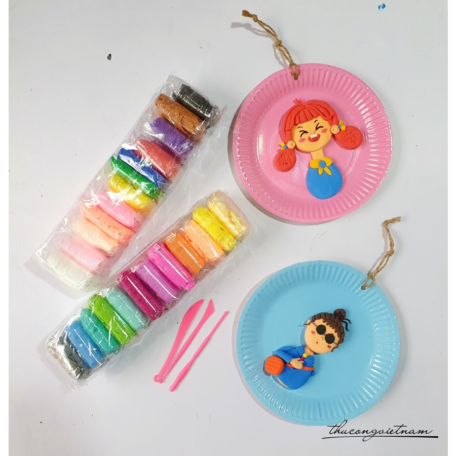 Combo Đất Sét Màu Ngẫu Nhiên