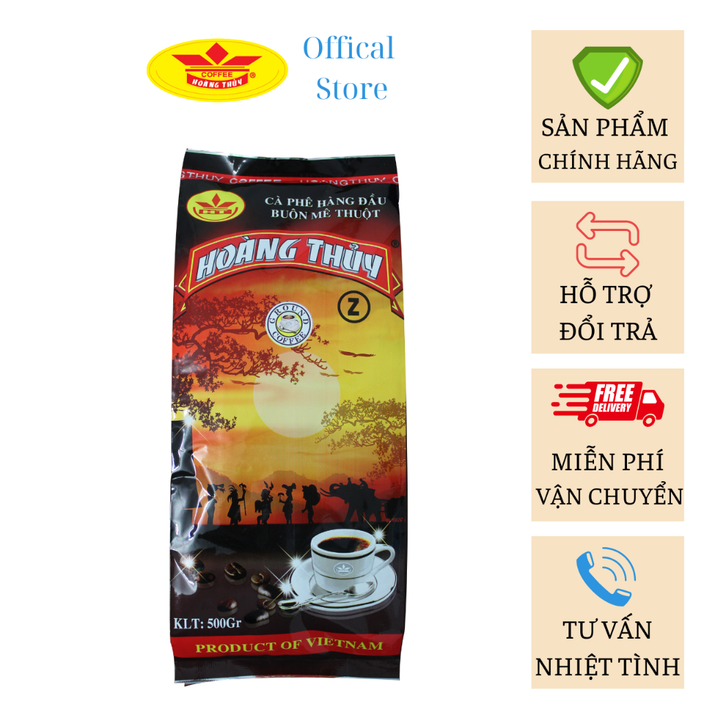 Cà phê pha phin Hoàng Thủy Z - Đen đắng, đậm đà