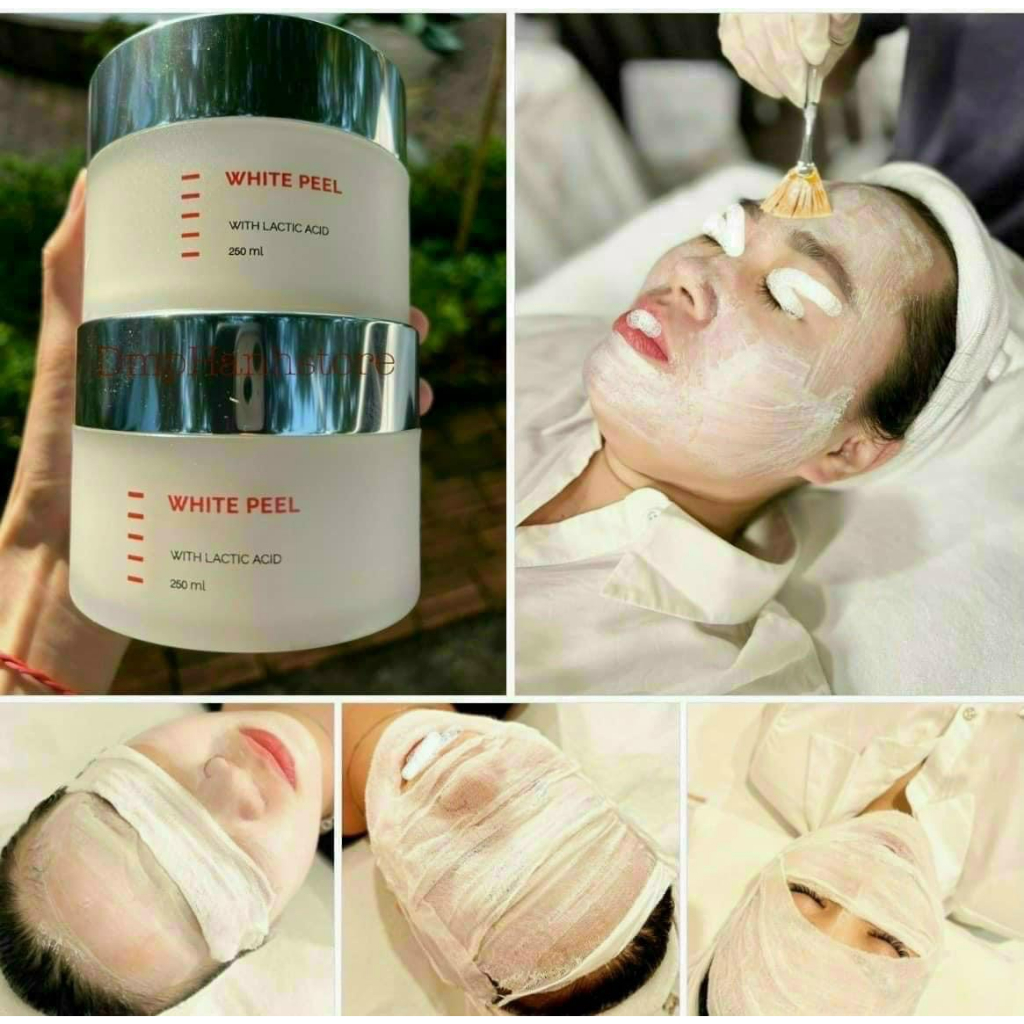 Mặt nạ tái tạo căng bóng trắng da HL White Peel Full hộp 250g