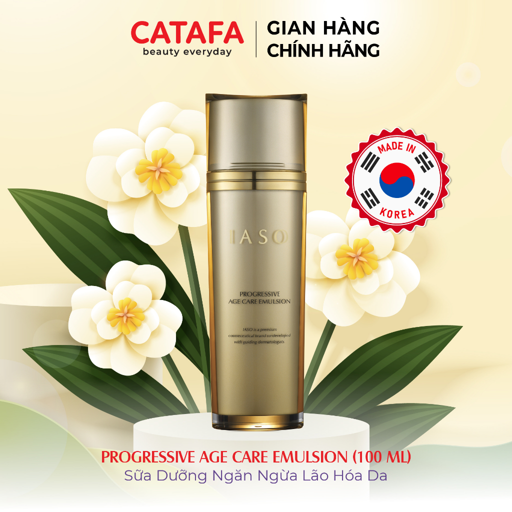I18 Sữa dưỡng ẩm ngăn ngừa lão hóa IASO 100ml