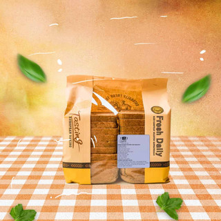 ( SHIP TOÀN QUỐC ) 20 lát - 500gram Bánh Mỳ Đen Nguyên Cám 100% EATCLEAN