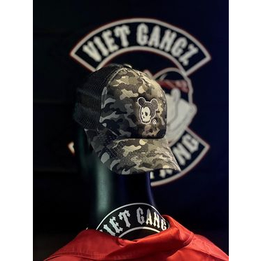 Nón Lưỡi Trai Camo Vietgangz Nam Nữ Thêu Chi Tiết TRÁNH Mất Form Gãy Gập, Đường Gân Sắc Nết