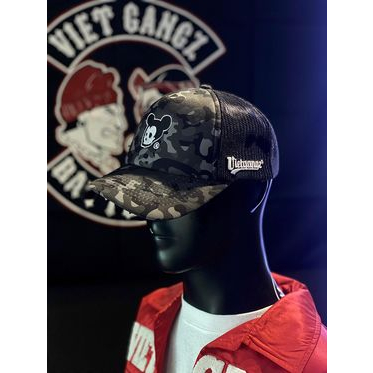 Nón Lưỡi Trai Camo Vietgangz Nam Nữ Thêu Chi Tiết TRÁNH Mất Form Gãy Gập, Đường Gân Sắc Nết