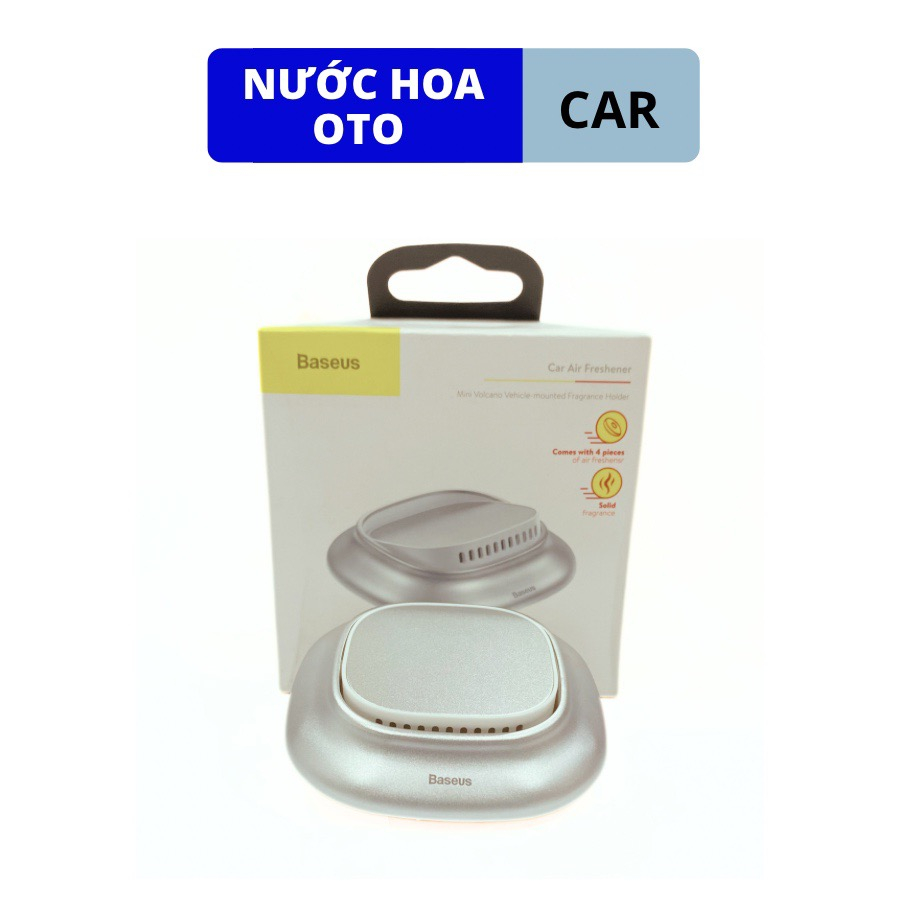 Bộ khuếch tán Baseus kèm nước hoa khô dùng cho xe hơi