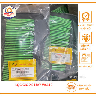 Lọc gió xe ws110, tấm lọc khí wave s110 hàng công ty cao cấp thùy linh tools