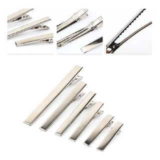 Kẹp mỏ vịt kim loại, kẹp mỏ vịt nhựa nhiều size nhiều màu sắc DIY kẹp tóc xinh kẹp tóc đính phụ kiện