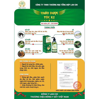 Dầu gội Thảo dược Lan Chi