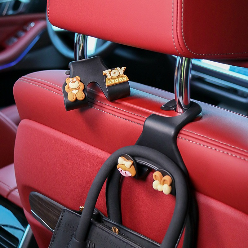 Móc Treo Đồ Ô Tô ,Treo Ghế Xe Hình Gấu Thỏ Dễ Thương 2023 - Móc Treo Đồ Xe Hơi , móc treo đồ gài ghế ô tô