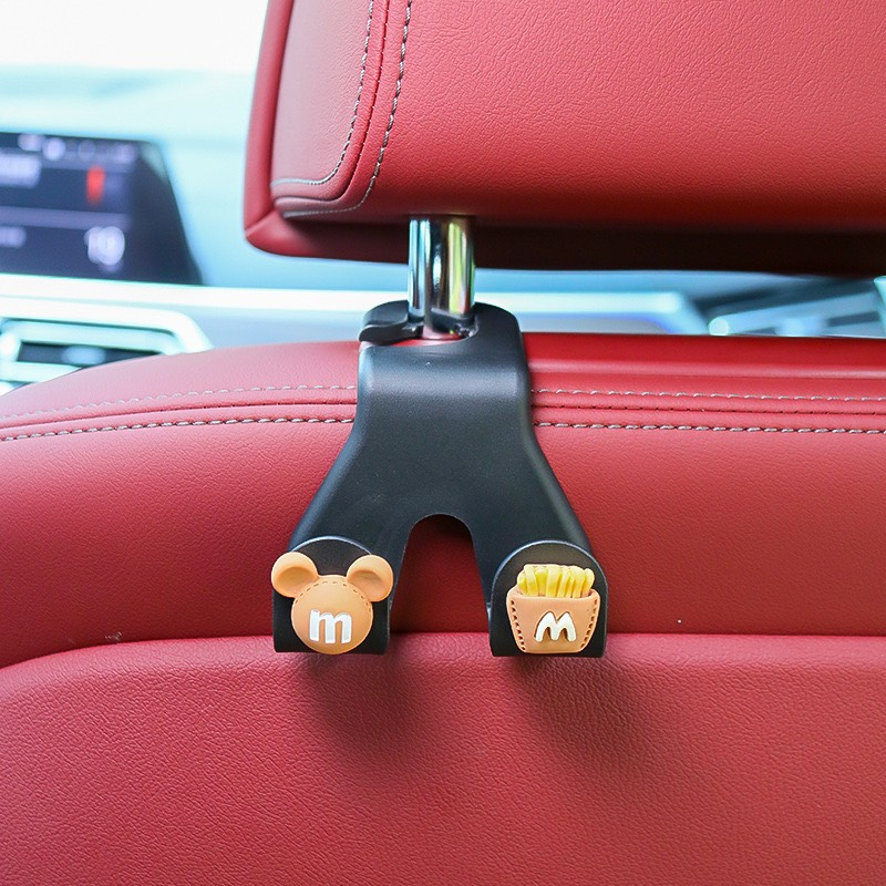 Móc Treo Đồ Ô Tô ,Treo Ghế Xe Hình Gấu Thỏ Dễ Thương 2023 - Móc Treo Đồ Xe Hơi , móc treo đồ gài ghế ô tô