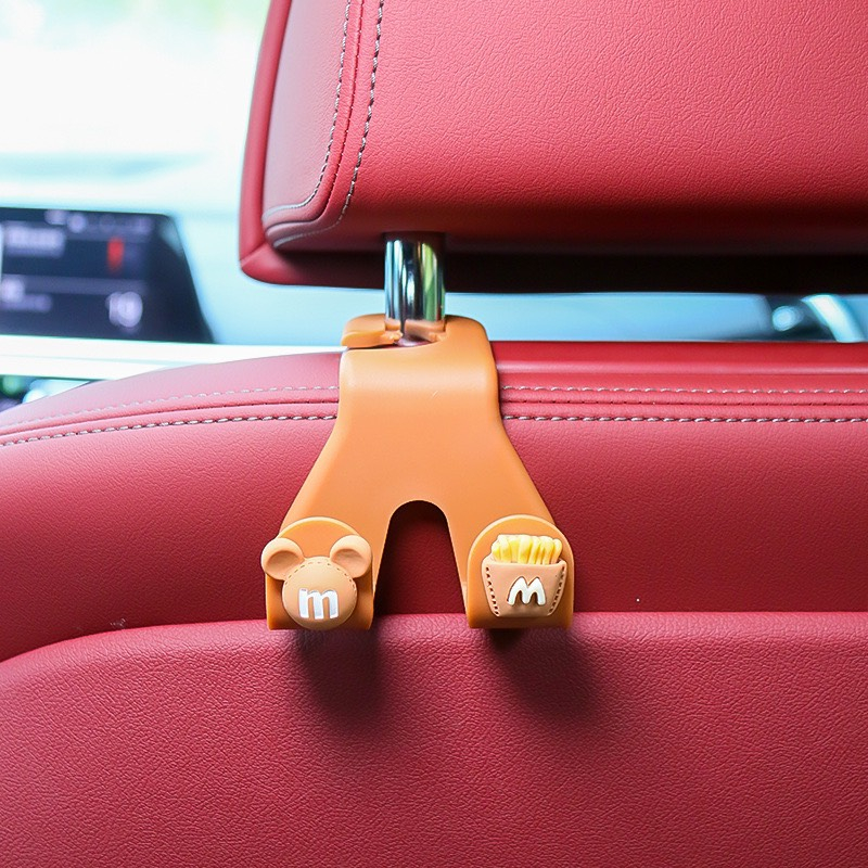 Móc Treo Đồ Ô Tô ,Treo Ghế Xe Hình Gấu Thỏ Dễ Thương 2023 - Móc Treo Đồ Xe Hơi , móc treo đồ gài ghế ô tô