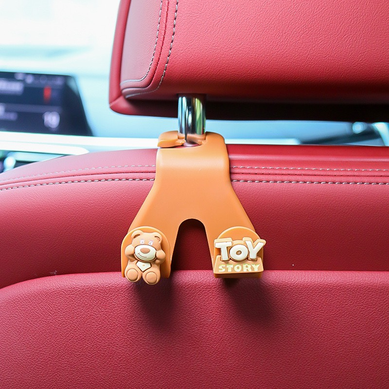 Móc Treo Đồ Ô Tô ,Treo Ghế Xe Hình Gấu Thỏ Dễ Thương 2023 - Móc Treo Đồ Xe Hơi , móc treo đồ gài ghế ô tô