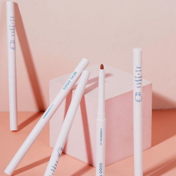 Chì Kẻ Viền Môi GOGO TALES Tự Nhiên 3D Hack Môi Lâu Trôi Velvet Fog Lipliner GT531 KUROMI