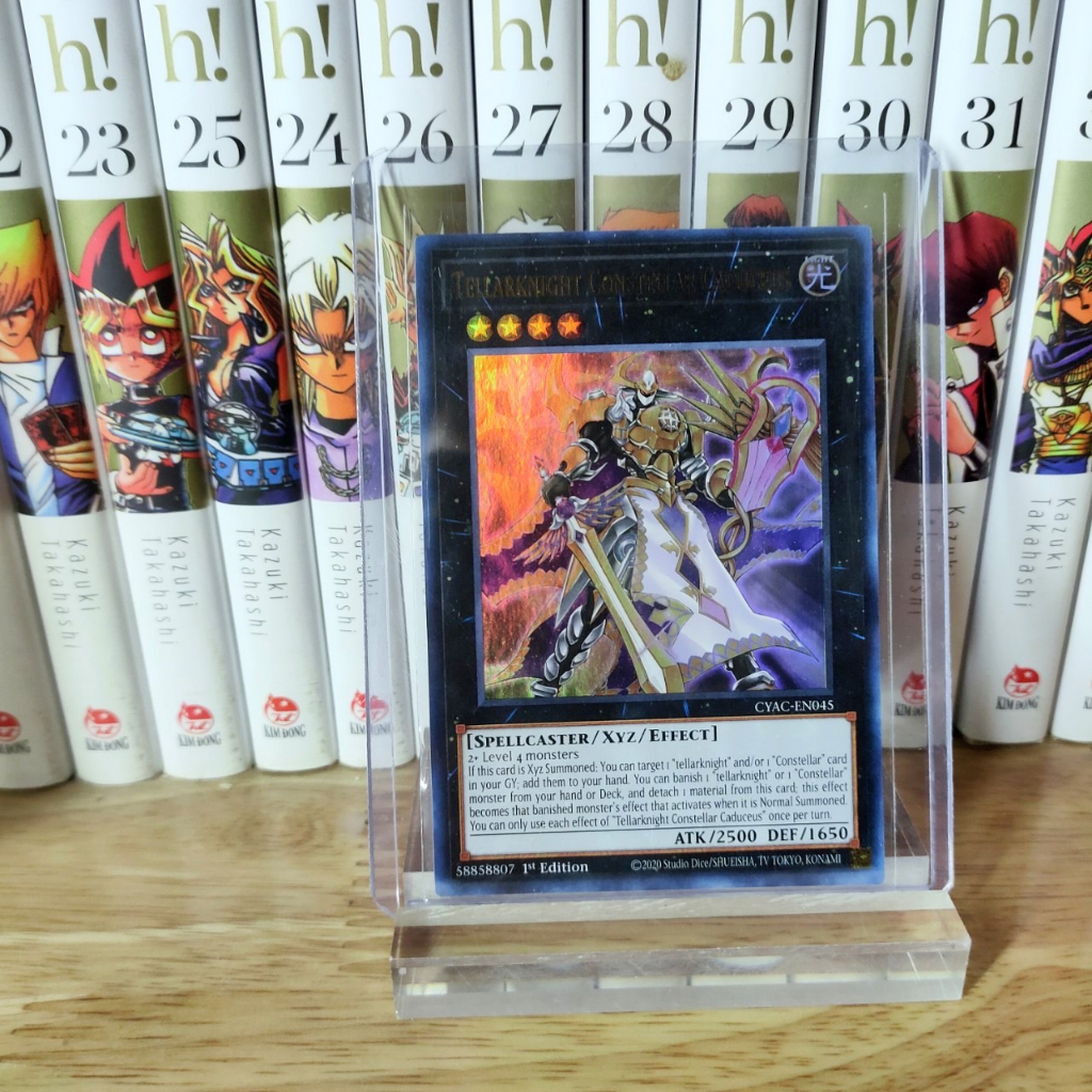 Thẻ bài Yugioh Chính Hãng Tellarknight Constellar Caduceus – Ultra Rare