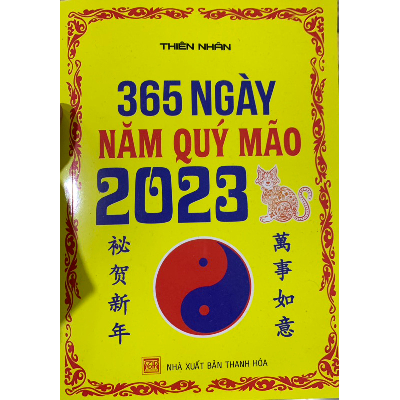 Sách -Nghiên Cứu Văn Hóa Phương Đông - 365 Ngày Năm Canh Tý 2023