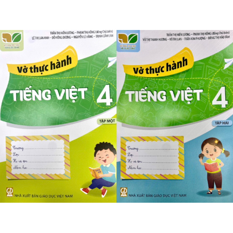 Sách - Combo Vở thực hành Tiếng Việt 4 (Kết nối tri thức với cuộc sống)