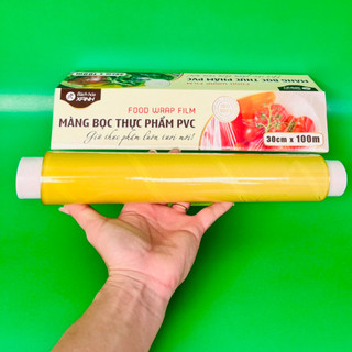 Màng bọc thực phẩm PVC BHX 30cm x 20mét / 100 mét - Dùng để bảo quản thức ăn, thực phẩm