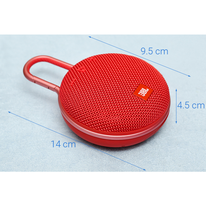 Loa JBL Clip3 Loa Bluetooth Không Dây Có Móc Treo Mang Theo Tiện Lợi