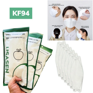 Khẩu trang KF94 hàn quốc 4 màu (gói 10 cái)