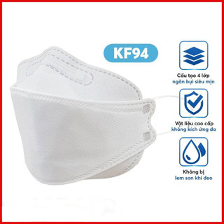 Khẩu trang KF94 hàn quốc 4 màu (gói 10 cái)