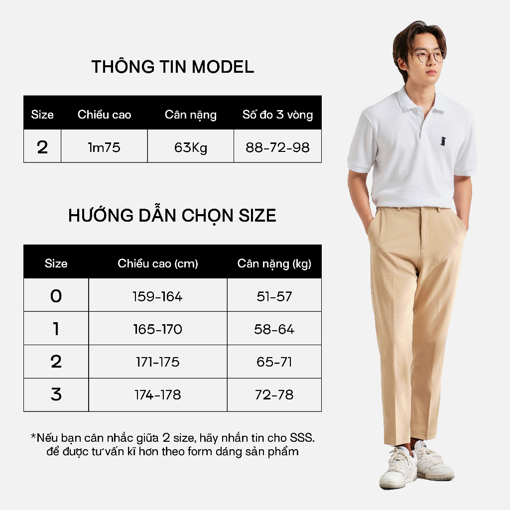 Quần âu ống suông thông minh cạp chun ẩn nam SSSTUTTER dáng crop tôn dáng thoải mái vận động trẻ trung công sở FIT PANTS