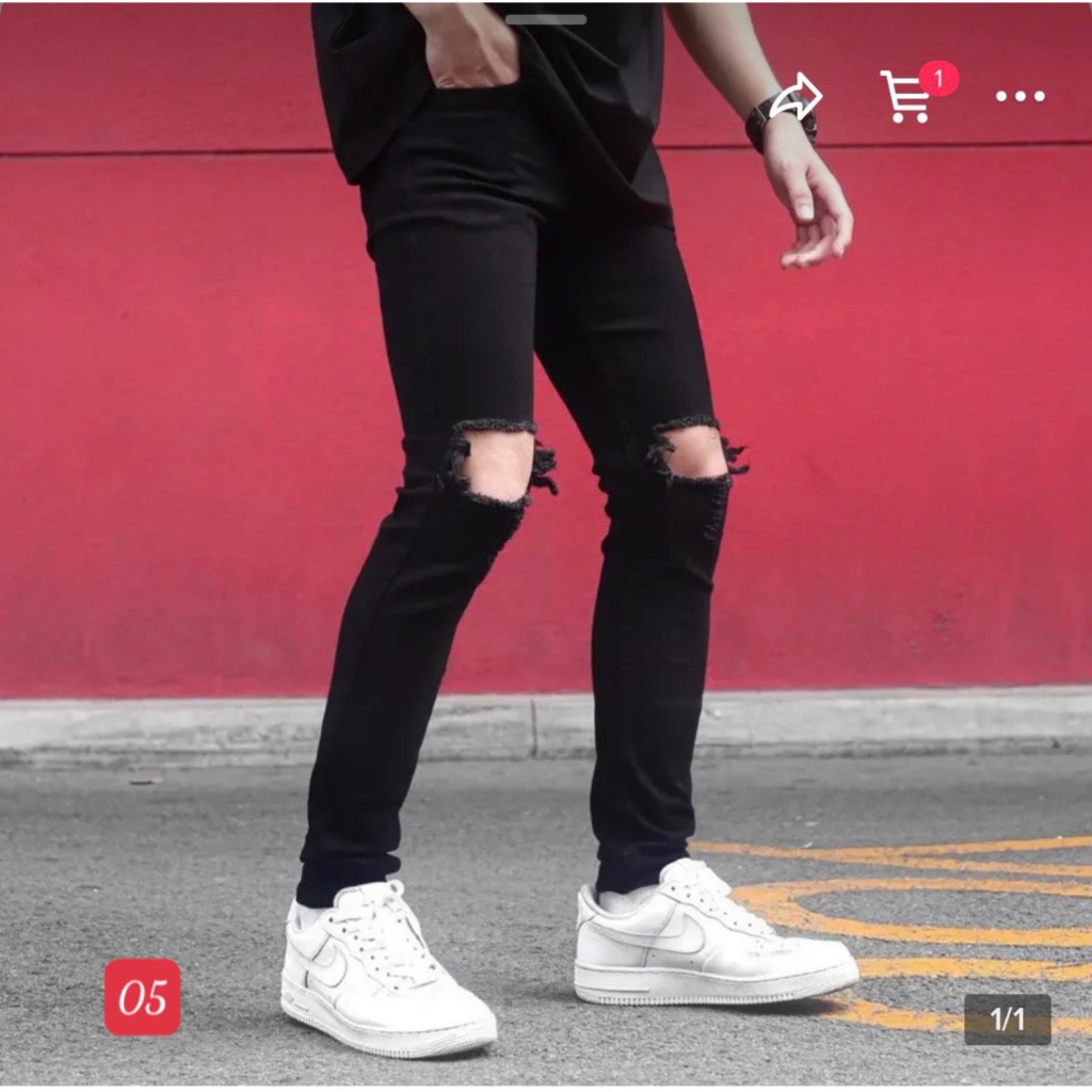 Quần jean nam chất bò co giãn, quần bò nam nhiều mẫu giá rẻ PN ms23