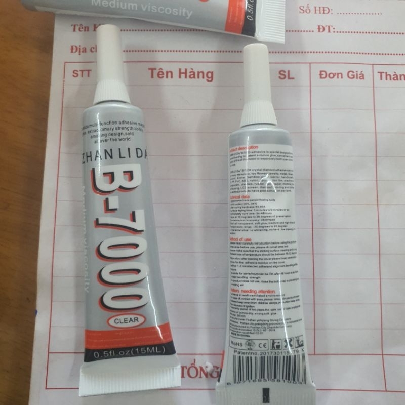 Keo dán màn hình B7000 T7000 E8000 15ML 50ML