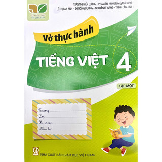 Sách - Combo Vở thực hành Tiếng Việt 4 (Kết nối tri thức với cuộc sống)