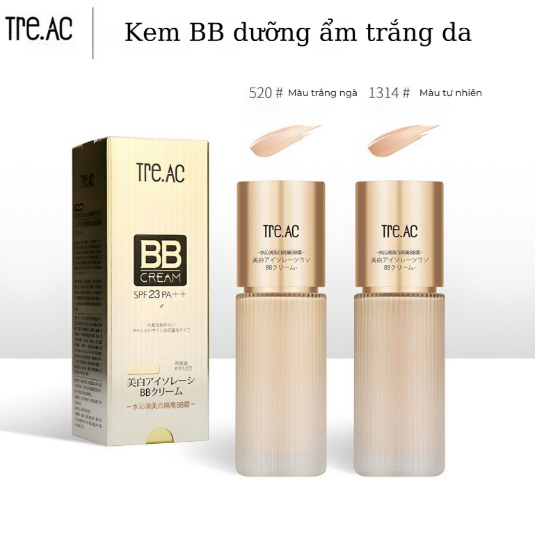 [Auth Nhật] Kem Nền Cấp Ẩm Bb Che Khuyết Điểm Mịn Nhẹ, Dưỡng Trắng, Có Spf Chống Nắng