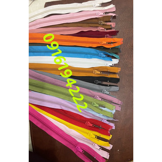 Dây kéo răng cước HKK 70cm, khoá áo khoác, áo phao răng cước số 5