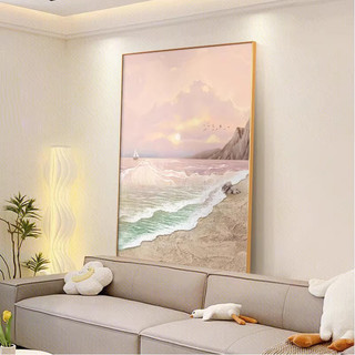 Tranh phong cảnh biển thơ mộng size 60x90cm NEW77