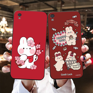 Ốp lưng oppo a37 / oppo neo 9 / oppo f1 plus in hình thỏ dâu cute