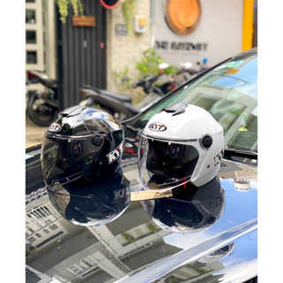 ( Tặng túi và tem KYT) Nón bảo hiểm 3/4 ROYAL XH01 1 kính đủ màu chính hãng 2024