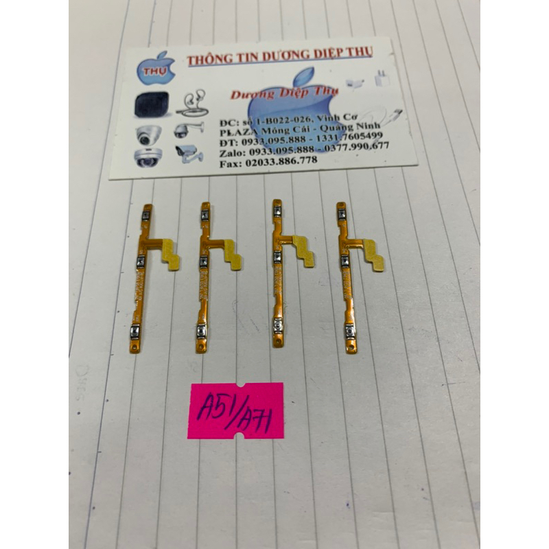 cáp nút nguồn liền volume A51/A71
