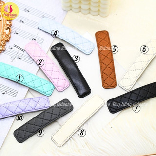 Kẹp tóc bọc da hq link 3