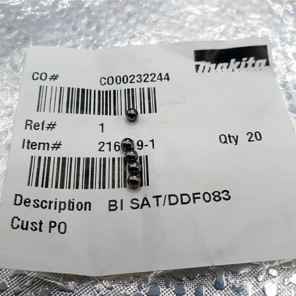 Bi sắt 3.0mm 216019-1 lắp cho máy vặn vít 12v Makita