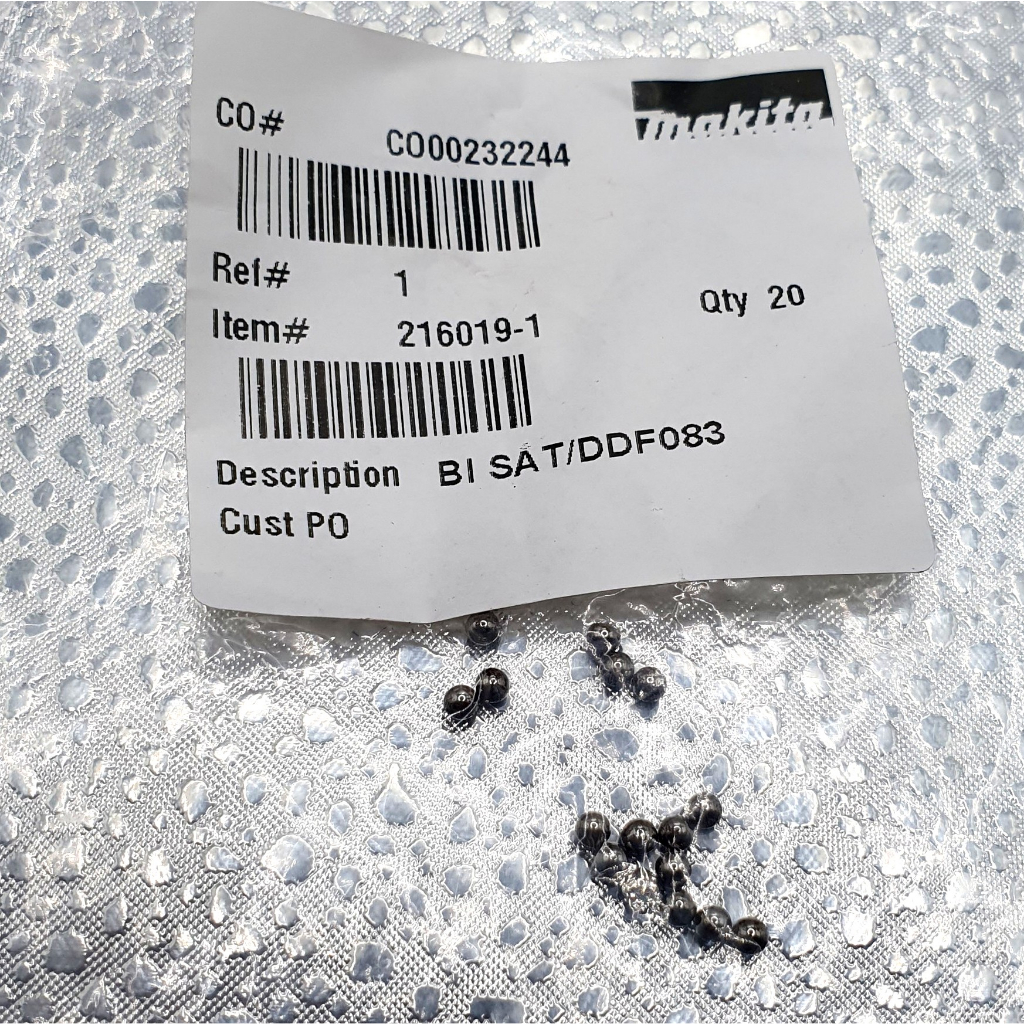 Bi sắt 3.0mm 216019-1 lắp cho máy vặn vít 12v Makita