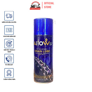 CHAI XỊT BÔI TRƠN SÊN XE MÁY ARROW CHAIN LUBE 400ML