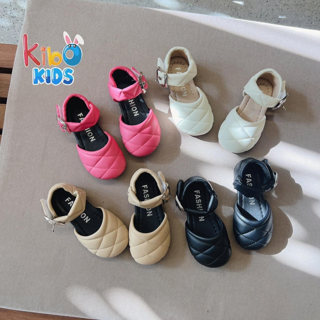Giày Búp Bê Da Mềm Kiểu Dáng Đáng Yêu Cho Bé Gái  2-16 Tuổi BB2305
