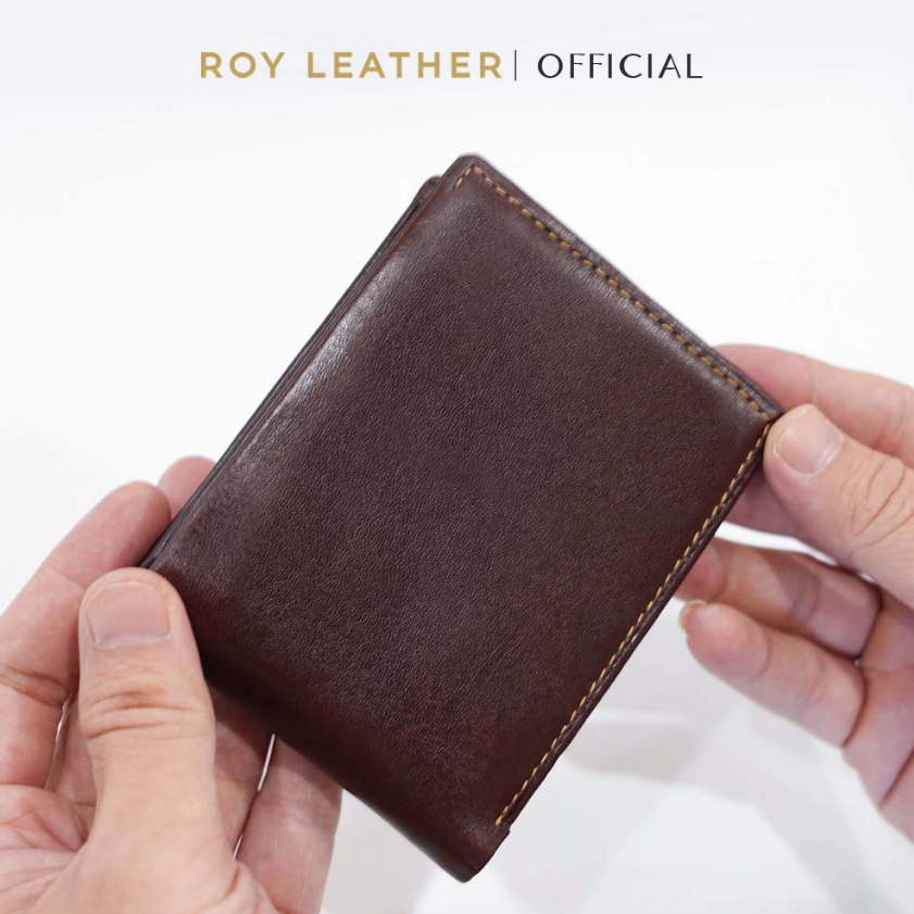 Ví nam da bò  cao cấp V103 - Roy Leather bảo hành 1 năm