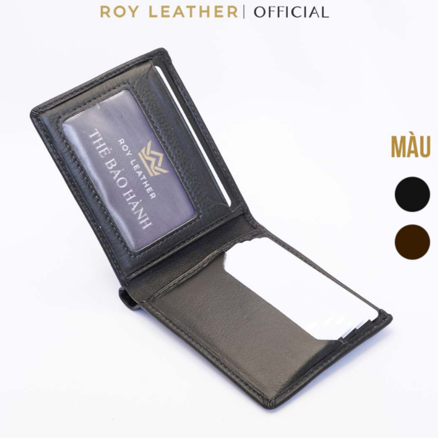 Ví nam da bò  cao cấp V103 - Roy Leather bảo hành 1 năm